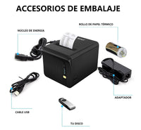 LENVII R382 3Inch/80MM Wired Thermal Receipt Printer for Kiosk Self-Service Ordering