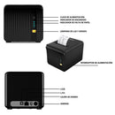 LENVII R382 3Inch/80MM Wired Thermal Receipt Printer for Kiosk Self-Service Ordering