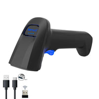LENVII FW840 Handheld Wireless Barcode Scanner – 1D/2D Bluetooth Scanner