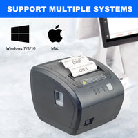 LENVII L385 3Inch/80MM Wired Thermal Receipt Printer