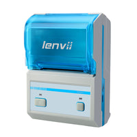 LENVII 278B 2Inch/58MM Mini Portable Bluetooth Thermal Label/Receipt Printer (White)