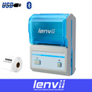 LENVII 278B 2Inch/58MM Mini Portable Bluetooth Thermal Label/Receipt Printer (White)