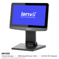 LENVII AB102S 11.6" Android POS Touch Monitor | 2GB+16GB Entry-Level Display