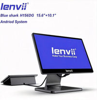 LENVII H156DG Dual-Screen POS Touch Monitor | 15.6"+10.1" Android 4GB+32GB
