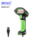 LENVII E677 Industrial Handheld Barcode Scanner丨IP65 USB Scanner
