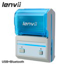 LENVII 278B 2Inch/58MM Mini Portable Bluetooth Thermal Label/Receipt Printer (White)
