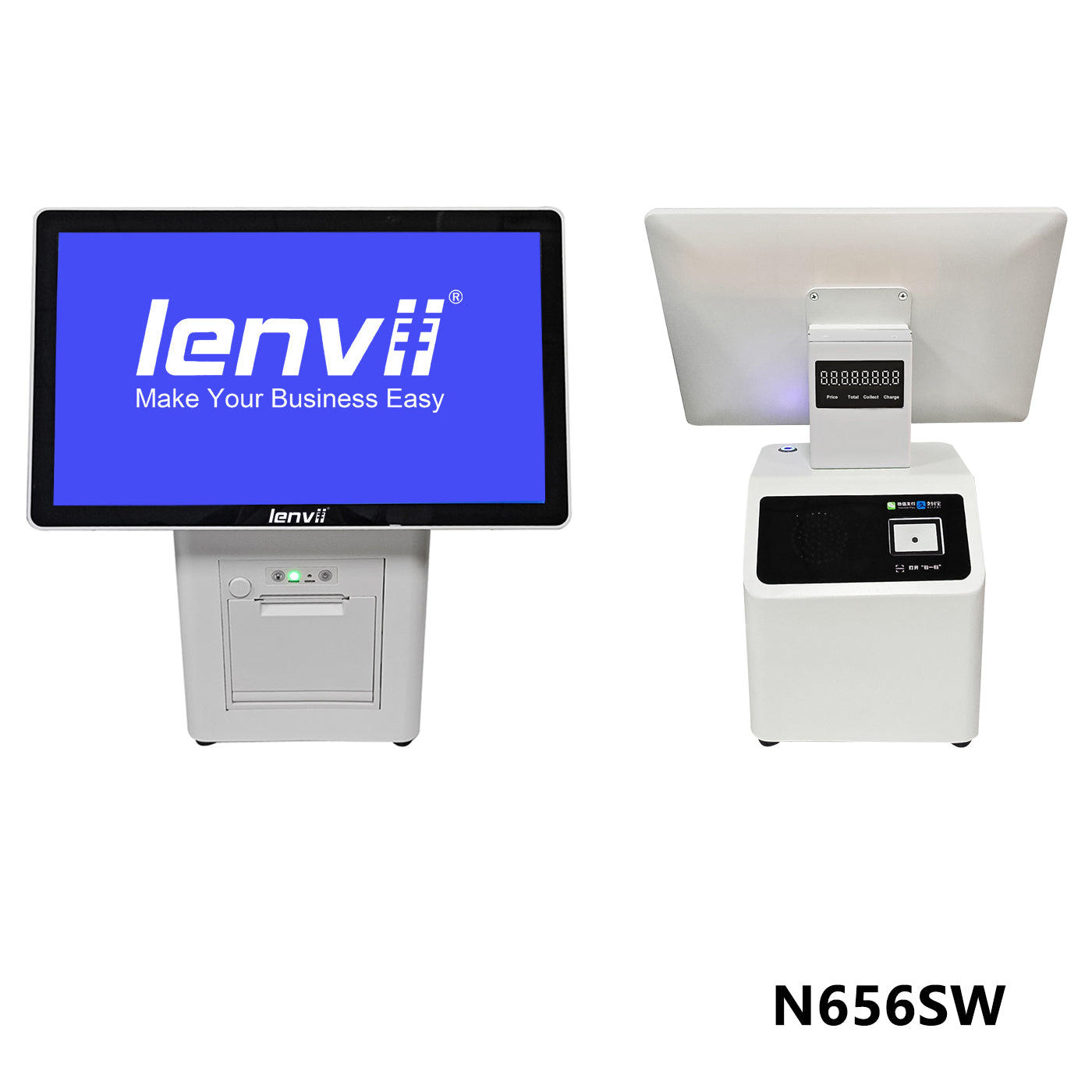 LENVII N656SW Windows POS Terminal