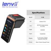 LENVII V18ii Handheld POS Terminal